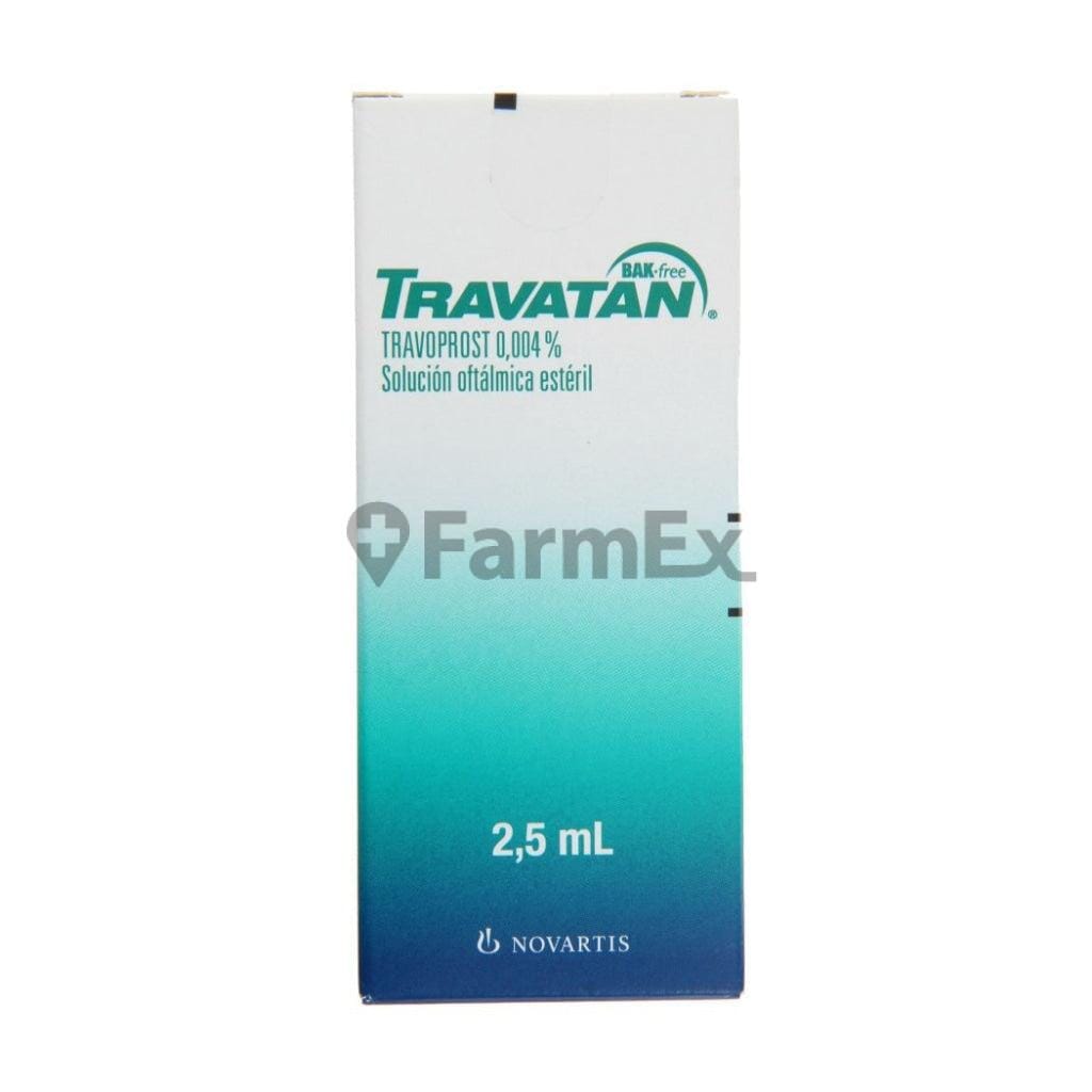 Travatan Solucion Oftalmica 0,004 % x 2,5 mL "Ley Cenabast" Farmex-VidaTres-Persistente